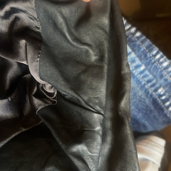 Blank NYC Faux Leather Moto Jacket medium - Picture 9 of 10